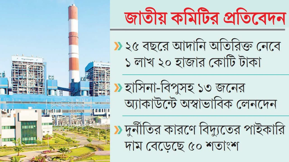 বিদ্যুৎ খাতের লুটপাটে জড়িত হাসিনা-নসরুল বিদ্যুৎ খাতের লুটপাটে জড়িত হাসিনা-নসরুল