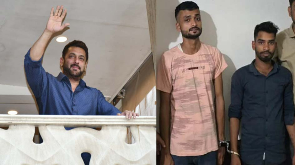 সালমানের বাড়িতে গুলি, ২জন গ্রেফতার