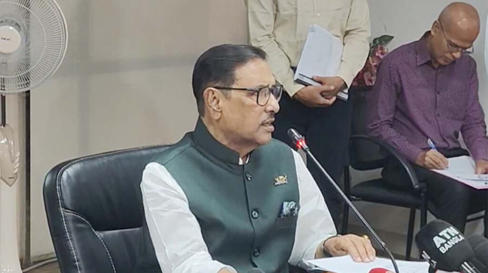 হেলমেট ছাড়া বাইকে তেল নয়: ওবায়দুল কাদের