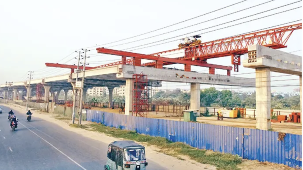 ঢাকা এলিভেটেড এক্সপ্রেসওয়ের নির্মাণ কাজ বন্ধ