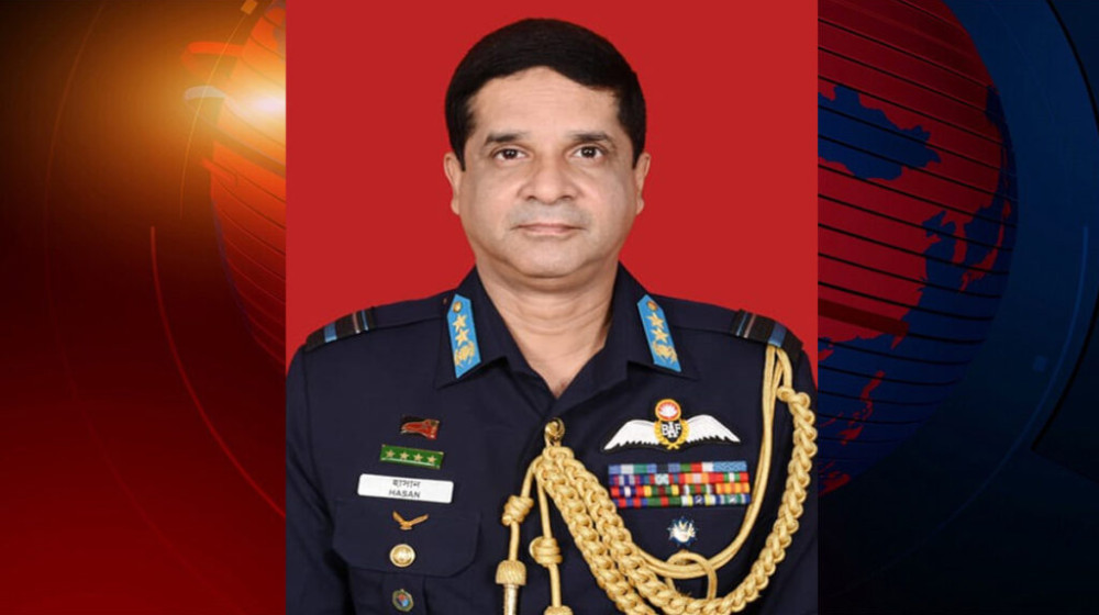 বিমান বাহিনীর নতুন প্রধান হাসান মাহমুদ খাঁন
